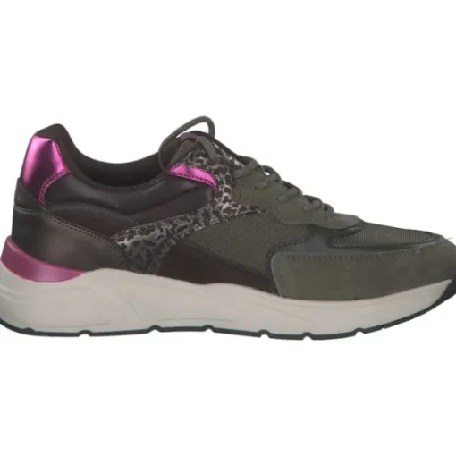 Tamaris 1-23771-42/098, Schnürschuhe, Damen, LEOPARD COMB
