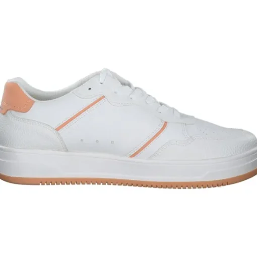 Tamaris 23729, Schnürschuhe, Damen, white/orange