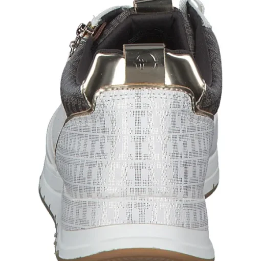 Tamaris 23732, Schnürschuhe, Damen, Weiß Beige