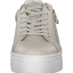 Tamaris 23313, Schnürschuhe, Damen, IVORY/GOLD