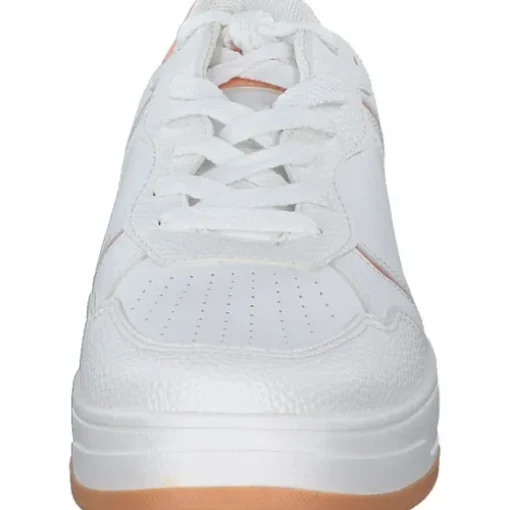 Tamaris 23729, Schnürschuhe, Damen, white/orange