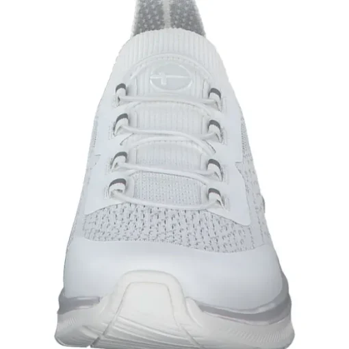 Tamaris 8-83711-42/120, Schnürschuhe, Damen, WHITE/LT GREY