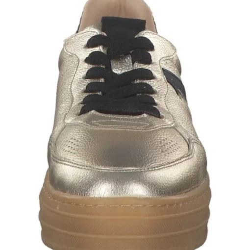 Tamaris 23773, Schnürschuhe, Damen, LIGHT GOLD COMB