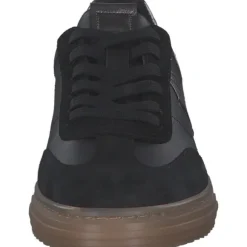 Tamaris 23788, Schnürschuhe, Damen, BLACK LEATHER