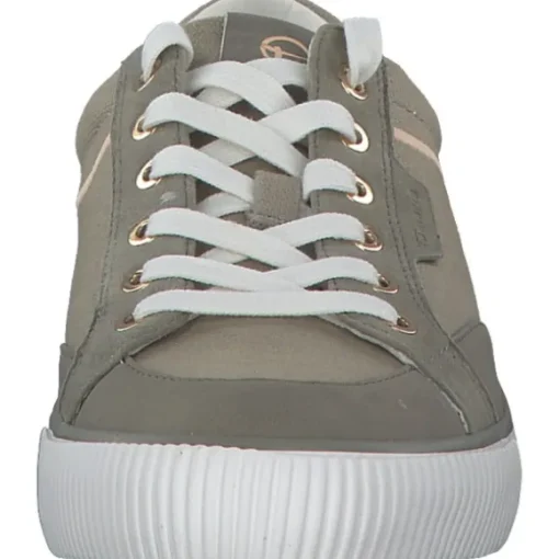 Tamaris 1-23607-42/722, Schnürschuhe, Damen, olive