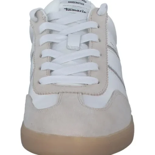 Tamaris 23624, Schnürschuhe, Damen, WHITE COMB