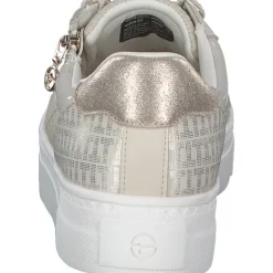 Tamaris 23313, Schnürschuhe, Damen, IVORY/GOLD