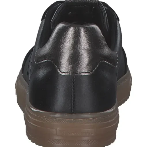 Tamaris 23788, Schnürschuhe, Damen, BLACK LEATHER
