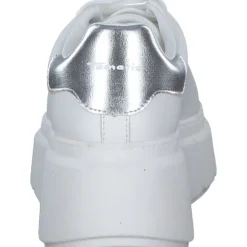 Tamaris 23743, Schnürschuhe, Damen, WHITE/SILVER