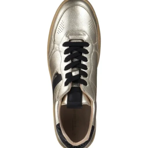 Tamaris 23773, Schnürschuhe, Damen, LIGHT GOLD COMB
