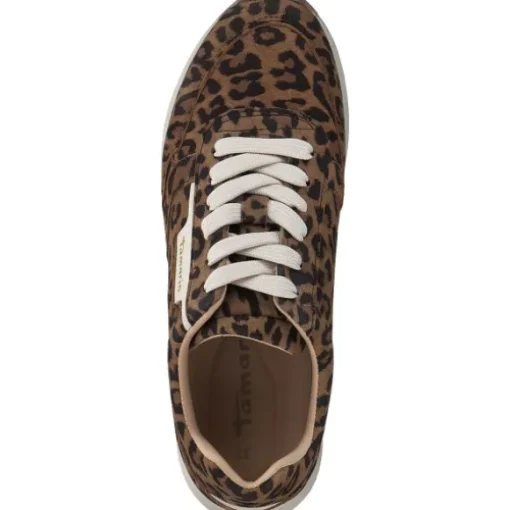 Tamaris 1-23779-43/360, Schnürschuhe, Damen, Braun (Leopard)