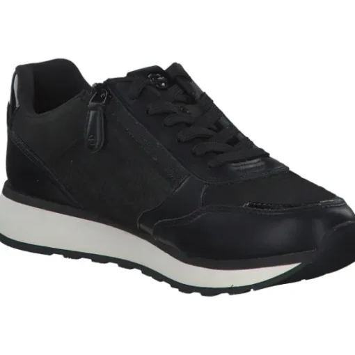 Tamaris 23752, Schnürschuhe, Damen, Schwarz