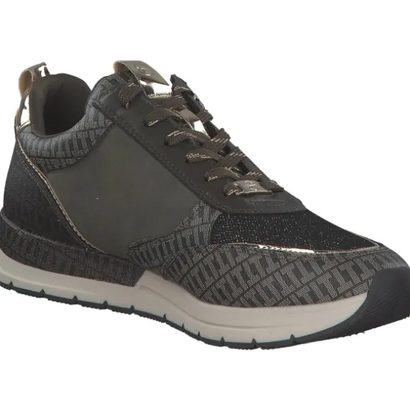 Tamaris 1-23732-41/761, Schnürschuhe, Damen, OLIVE COMB