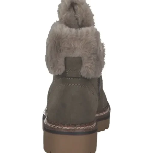 Tamaris 1-26264-43/771, Schnürstiefel, Damen, Grün (Sage)