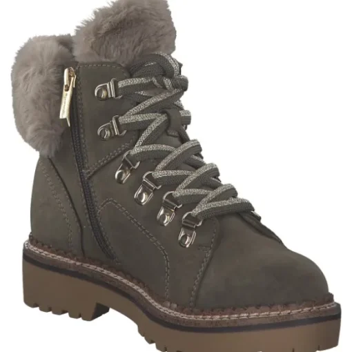 Tamaris 1-26264-43/771, Schnürstiefel, Damen, Grün (Sage)