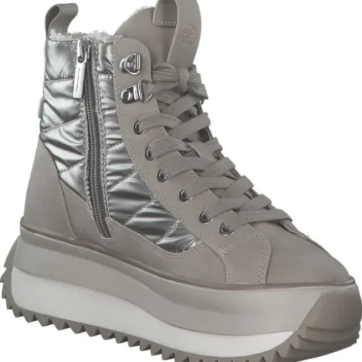 Tamaris 1-26257-43/179, Schnürstiefel, Damen, champagne