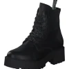 Tamaris 25875, Schnürstiefeletten, Damen, BLACK