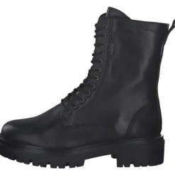 Tamaris 26286, Schnürstiefeletten, Damen, Black