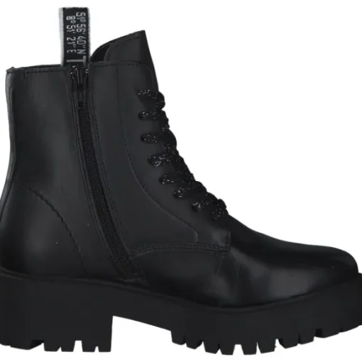 Tamaris 25875, Schnürstiefeletten, Damen, BLACK