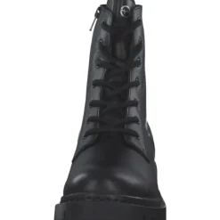 Tamaris 25269, Schnürstiefeletten, Damen, Schwarz