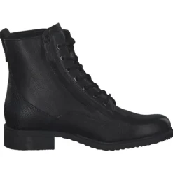 Tamaris 25211, Schnürstiefeletten, Damen, Schwarz