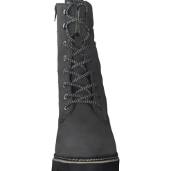 Tamaris 26859, Schnürstiefeletten, Damen, anthracite