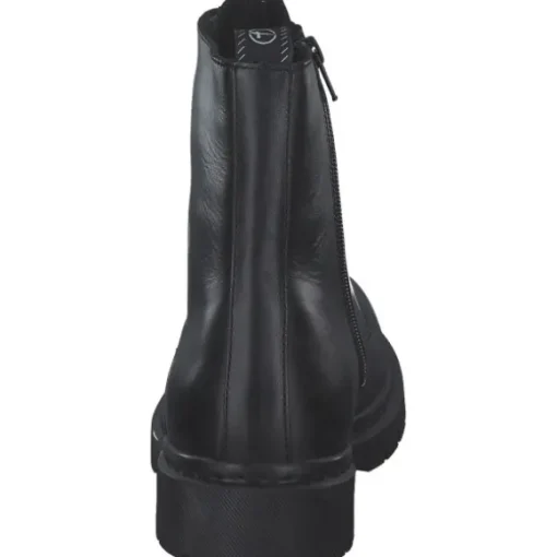 Tamaris 25269, Schnürstiefeletten, Damen, Schwarz