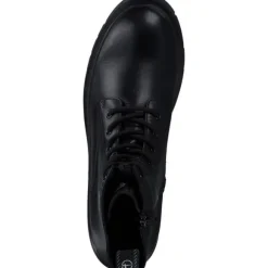 Tamaris 25269, Schnürstiefeletten, Damen, Schwarz