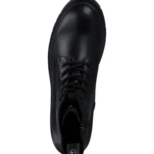 Tamaris 25269, Schnürstiefeletten, Damen, Schwarz