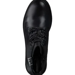 Tamaris 25875, Schnürstiefeletten, Damen, BLACK