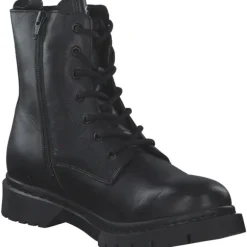 Tamaris 25269, Schnürstiefeletten, Damen, Schwarz