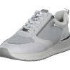 Tamaris 23732, Sneakers Low, Damen, WHT/SILVER COM
