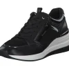 Tamaris 23703, Sneakers Low, Damen, Schwarz
