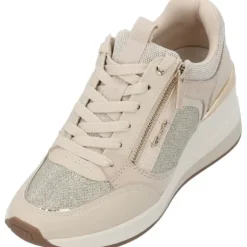 Tamaris 23703, Sneakers Low, Damen, Beige