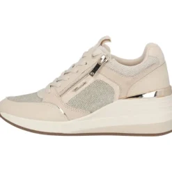 Tamaris 23703, Sneakers Low, Damen, Beige