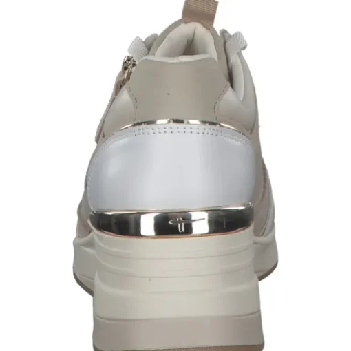 Tamaris 23703, Sneakers Low, Damen, WHITE COMB