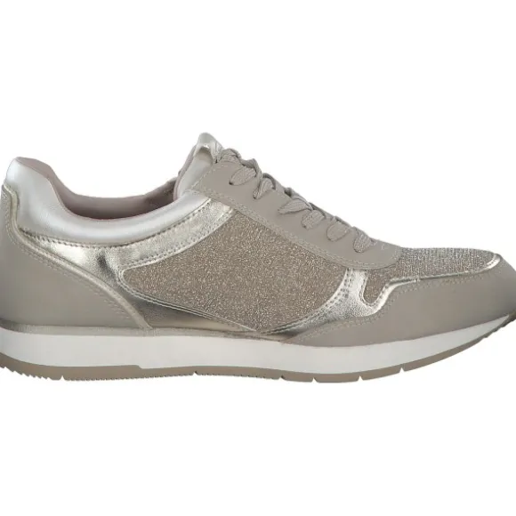 Tamaris 23603, Sneakers Low, Damen, Beige