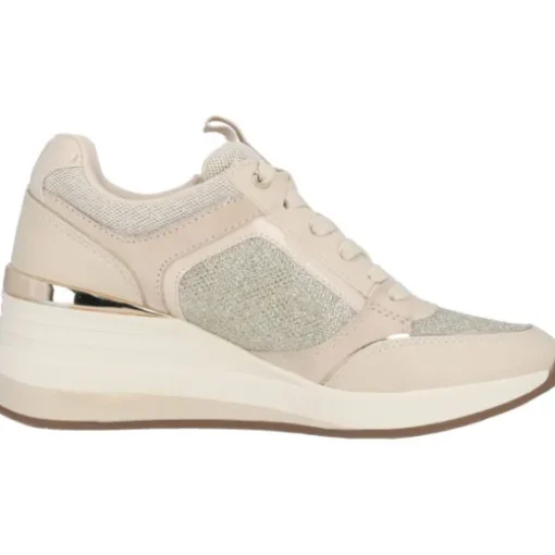 Tamaris 23703, Sneakers Low, Damen, Beige