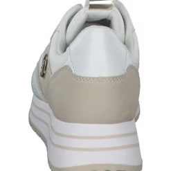 Tamaris 23706, Sneakers Low, Damen, WHT/LT. GOLD