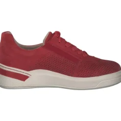 Tamaris 23726, Sneakers Low, Damen, Rot