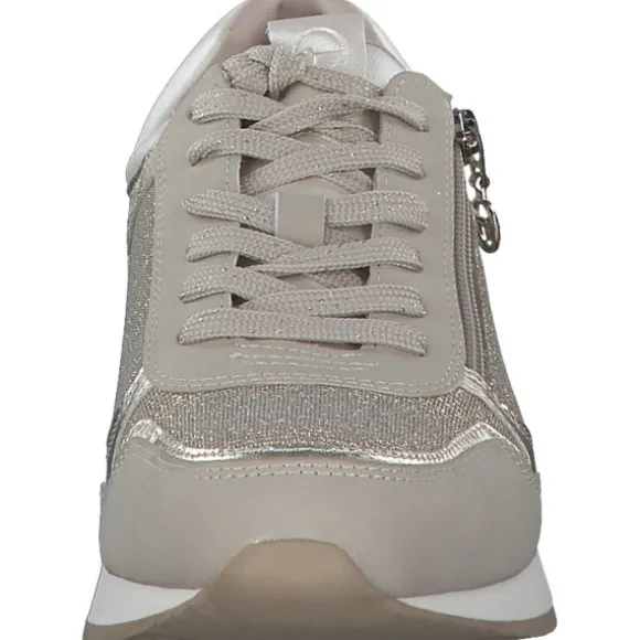 Tamaris 23603, Sneakers Low, Damen, Beige