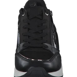 Tamaris 23703, Sneakers Low, Damen, Schwarz