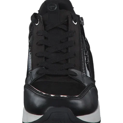 Tamaris 23703, Sneakers Low, Damen, Schwarz