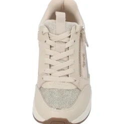 Tamaris 23703, Sneakers Low, Damen, Beige