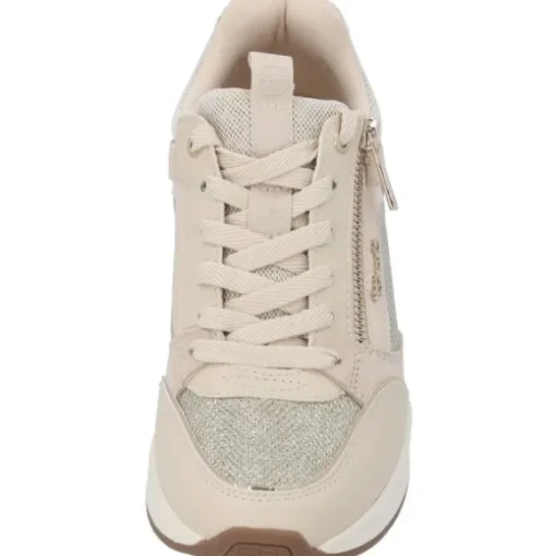 Tamaris 23703, Sneakers Low, Damen, Beige
