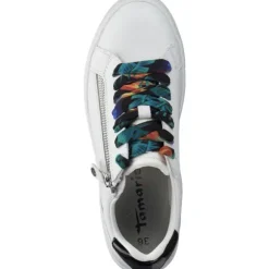 Tamaris 23312, Sneakers Low, Damen, white