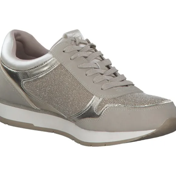 Tamaris 23603, Sneakers Low, Damen, Beige