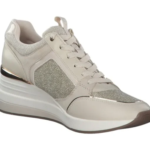 Tamaris 23703, Sneakers Low, Damen, Beige