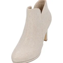 Tamaris 25097, Stiefeletten, Damen, beige / champagne
