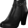 Tamaris 25060, Stiefeletten, Damen, Schwarz (Black)
